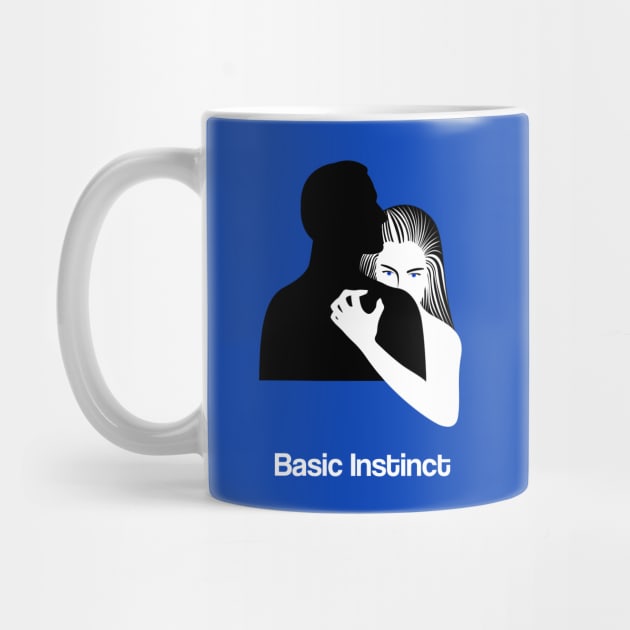 Basic Instinct Minimalist Movie Fan Art Sharon Stone by Rozbud